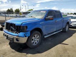 Salvage trucks for sale at Denver, CO auction: 2010 Ford F150 Supercrew
