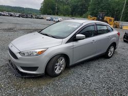 Salvage cars for sale at Concord, NC auction: 2017 Ford Focus SE
