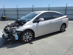 Salvage cars for sale at Antelope, CA auction: 2022 Toyota Prius Prime LE