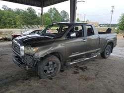 Toyota Tundra Double cab Limited salvage cars for sale: 2007 Toyota Tundra Double Cab Limited