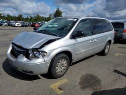 Salvage cars for sale at Woodburn, OR auction: 2007 Chrysler Town & Country LX