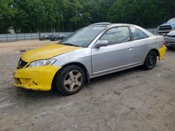 Salvage cars for sale at Austell, GA auction: 2004 Honda Civic EX