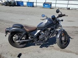 Salvage motorcycles for sale at Martinez, CA auction: 2022 Honda CMX300