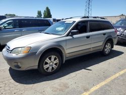 Salvage cars for sale from Copart Hayward, CA: 2005 Subaru Legacy Outback 2.5I