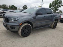 Salvage cars for sale from Copart Riverview, FL: 2022 Ford Ranger XL