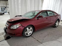 Salvage cars for sale at Leroy, NY auction: 2009 Chevrolet Malibu 2LT