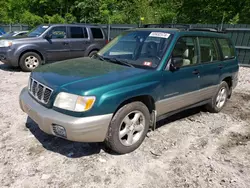 Salvage cars for sale at Candia, NH auction: 2001 Subaru Forester S