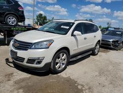 Salvage cars for sale at auction: 2014 Chevrolet Traverse LTZ