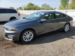 Salvage cars for sale at London, ON auction: 2018 Chevrolet Malibu LT