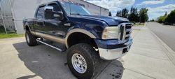 Salvage trucks for sale at Portland, OR auction: 2005 Ford F250 Super Duty