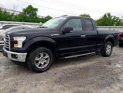Salvage cars for sale at Walton, KY auction: 2016 Ford F150 Super Cab