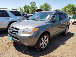 Salvage cars for sale at Elgin, IL auction: 2009 Hyundai Santa FE SE