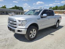 Salvage trucks for sale at Spartanburg, SC auction: 2017 Ford F150 Supercrew