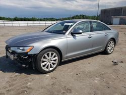 Salvage cars for sale at Fredericksburg, VA auction: 2013 Audi A6 Premium Plus