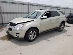 Salvage cars for sale at Kansas City, KS auction: 2015 Chevrolet Equinox LT