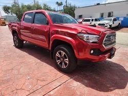 Salvage cars for sale from Copart Miami, FL: 2017 Toyota Tacoma Double Cab