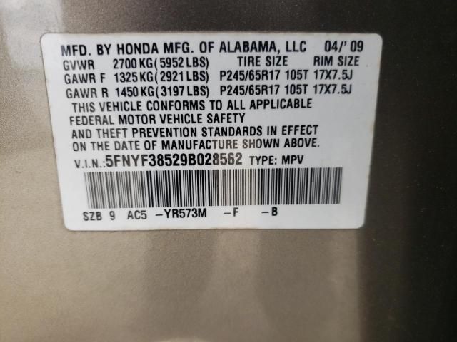 2009 Honda Pilot EXL