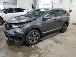 Salvage cars for sale at Ham Lake, MN auction: 2017 Honda CR-V Touring