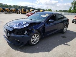 Salvage cars for sale at Dunn, NC auction: 2016 Mazda 3 Sport