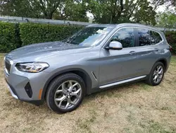 Salvage cars for sale from Copart Miami, FL: 2024 BMW X3 XDRIVE30I