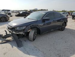 Salvage cars for sale at West Palm Beach, FL auction: 2020 Honda Civic EX