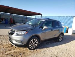 Salvage cars for sale at Andrews, TX auction: 2019 Buick Encore Preferred