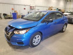 Salvage cars for sale at Milwaukee, WI auction: 2022 Nissan Versa S