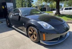 Salvage cars for sale from Copart Sacramento, CA: 2007 Nissan 350Z Coupe