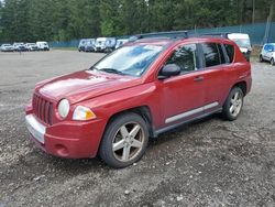 Jeep salvage cars for sale: 2007 Jeep Compass Limited