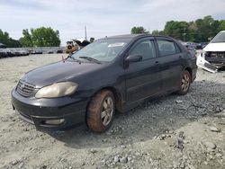 Salvage cars for sale from Copart Mebane, NC: 2006 Toyota Corolla CE