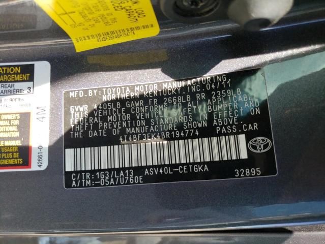 2011 Toyota Camry Base