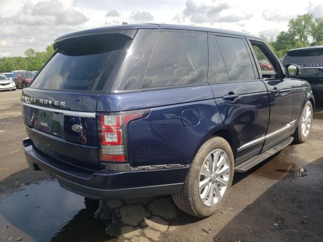 2016 Land Rover Range Rover HSE