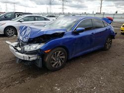 Honda salvage cars for sale: 2017 Honda Civic EX