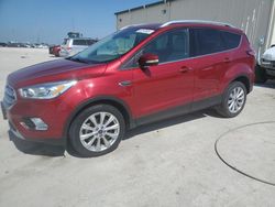 Salvage cars for sale at Haslet, TX auction: 2017 Ford Escape Titanium