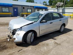 Salvage cars for sale at Wichita, KS auction: 2005 Ford Focus ZX4