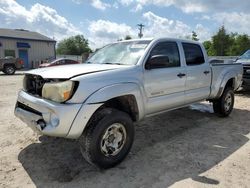 Salvage cars for sale at Midway, FL auction: 2005 Toyota Tacoma Double Cab Long BED
