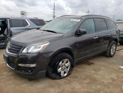 Salvage cars for sale at Chicago Heights, IL auction: 2014 Chevrolet Traverse LS