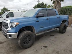 Salvage cars for sale from Copart San Martin, CA: 2019 Toyota Tundra Crewmax SR5