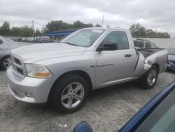 Salvage cars for sale at Midway, FL auction: 2012 Dodge RAM 1500 ST