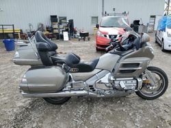 Salvage motorcycles for sale at Des Moines, IA auction: 2003 Honda GL1800