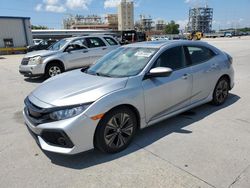 Salvage cars for sale at New Orleans, LA auction: 2018 Honda Civic EX