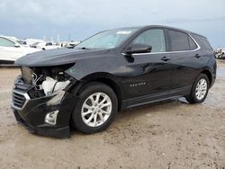 Salvage cars for sale at Houston, TX auction: 2018 Chevrolet Equinox LT