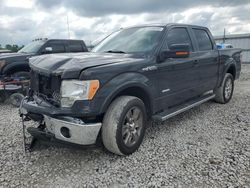 Salvage trucks for sale at Cahokia Heights, IL auction: 2012 Ford F150 Supercrew