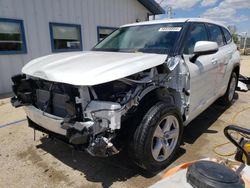 Toyota Highlander Vehiculos salvage en venta: 2022 Toyota Highlander Hybrid LE