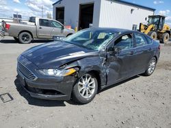 Salvage cars for sale at Airway Heights, WA auction: 2017 Ford Fusion SE