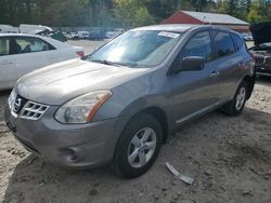 Salvage cars for sale at Mendon, MA auction: 2012 Nissan Rogue S