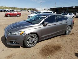 Salvage cars for sale at Colorado Springs, CO auction: 2013 Ford Fusion Titanium