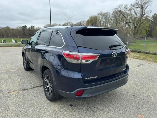 2016 Toyota Highlander XLE