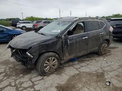 Salvage cars for sale at Indianapolis, IN auction: 2015 Nissan Rogue S