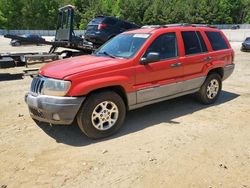 Salvage cars for sale from Copart Gainesville, GA: 1999 Jeep Grand Cherokee Laredo